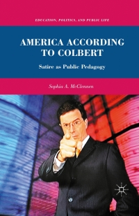 صورة الغلاف: America According to Colbert 9780230104662