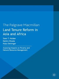 Cover image: Land Tenure Reform in Asia and Africa 9781137343802