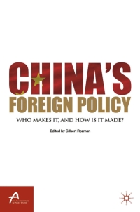 Imagen de portada: China’s Foreign Policy 9781137344069