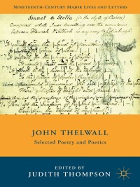 Imagen de portada: John Thelwall 9781137344823