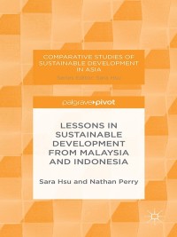 Cover image: Lessons in Sustainable Development from Malaysia and Indonesia 9781137353078