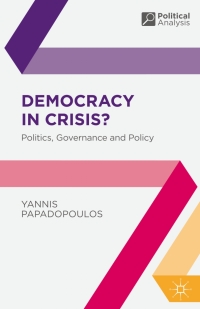 Imagen de portada: Democracy in Crisis? 1st edition 9780230536982