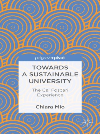 Imagen de portada: Towards a Sustainable University 9781137351920