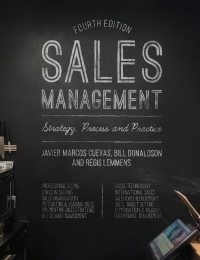 Imagen de portada: Sales Management 4th edition 9781137355102