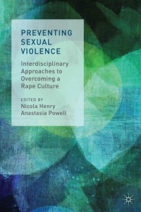 Cover image: Preventing Sexual Violence 9781137356178