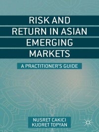 صورة الغلاف: Risk and Return in Asian Emerging Markets 9781349472062