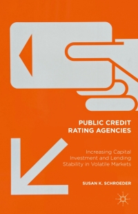 Imagen de portada: Public Credit Rating Agencies 9781137365804