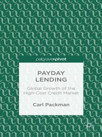 Cover image: Payday Lending 9781137372802