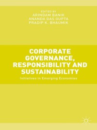 صورة الغلاف: Corporate Governance, Responsibility and Sustainability 9781349557325
