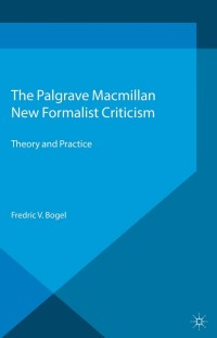 Cover image: New Formalist Criticism 9781349472727