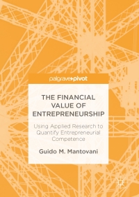 Titelbild: The Financial Value of Entrepreneurship 9781137391490