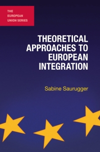 Imagen de portada: Theoretical Approaches to European Integration 1st edition 9780230251434
