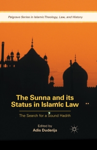 Omslagafbeelding: The Sunna and its Status in Islamic Law 9781137376459