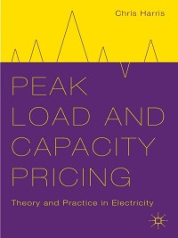 Imagen de portada: Peak Load and Capacity Pricing 9781137384812