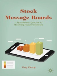 表紙画像: Stock Message Boards 9781137374172
