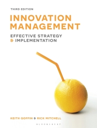 Cover image: Innovation Management 3rd edition 9781137373434