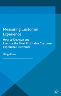 Cover image: Measuring Customer Experience 9781137375452