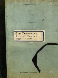 Imagen de portada: The Defective Art of Poetry 9781137381873
