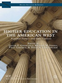 Cover image: Higher Education in the American West 9781137381941