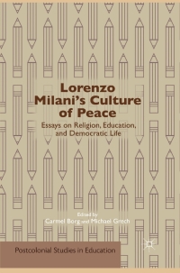 Cover image: Lorenzo Milani's Culture of Peace 9781137382108