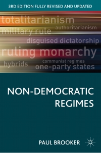 Imagen de portada: Non-Democratic Regimes 3rd edition 9781137305794