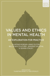 Imagen de portada: Values and Ethics in Mental Health 1st edition 9781137382580
