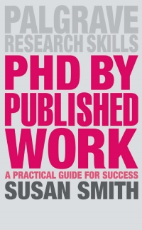Imagen de portada: PhD by Published Work 1st edition 9781137385192