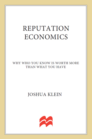 Imagen de portada: Reputation Economics 9781137278623
