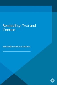 表紙画像: Readability: Text and Context 9781137388766