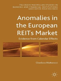 Titelbild: Anomalies in the European REITs Market 9781137390912