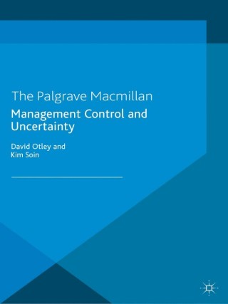 Cover image: Management Control and Uncertainty 9781137392107