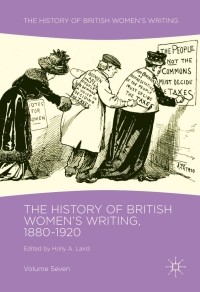 صورة الغلاف: The History of British Women's Writing, 1880-1920 9781137393791