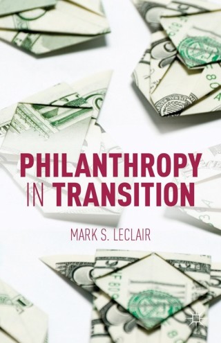 Imagen de portada: Philanthropy in Transition 9781137395610