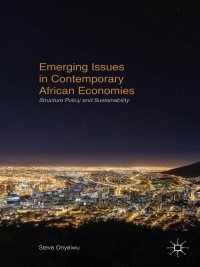 صورة الغلاف: Emerging Issues in Contemporary African Economies 9781137402547
