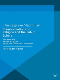 Immagine di copertina: Transformations of Religion and the Public Sphere 9781137401137