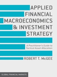 Imagen de portada: Applied Financial Macroeconomics and Investment Strategy 9781137428394