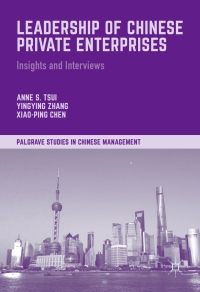 Cover image: Leadership of Chinese Private Enterprises 9781137402332