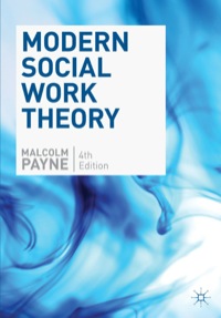 Titelbild: Modern Social Work Theory 4th edition 9781137406033