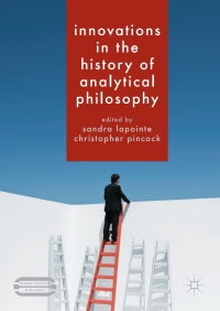 Imagen de portada: Innovations in the History of Analytical Philosophy 9781137408075