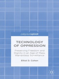 Cover image: Technology of Oppression 9781137426215