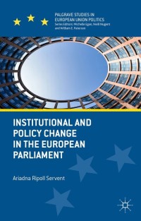 Imagen de portada: Institutional and Policy Change in the European Parliament 9781137410542