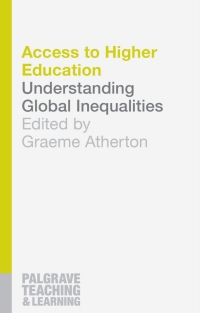 Cover image: Access to Higher Education 1st edition 9781137411891