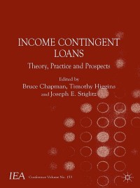 Cover image: Income Contingent Loans 9781137413185