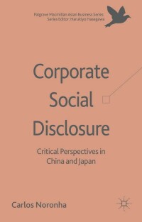Cover image: Corporate Social Disclosure 9781137414670