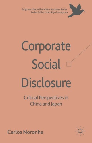Immagine di copertina: Corporate Social Disclosure 9781137414670