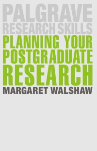 Omslagafbeelding: Planning Your Postgraduate Research 1st edition 9781137427342