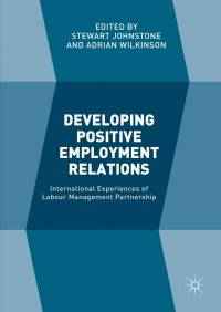 Cover image: Developing Positive Employment Relations 9781137427700