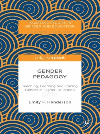 Cover image: Gender Pedagogy 9781137428486