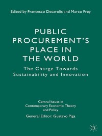 Omslagafbeelding: Public Procurement’s Place in the World 9781137430632