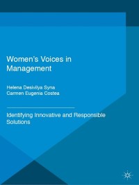 Imagen de portada: Women's Voices in Management 9781137432131